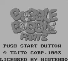 Image n° 4 - screenshots  : Bubble Bobble Part 2